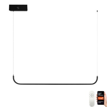 Immax NEO 07225L - LED ljusreglerad ljuskrona på textilsladd PATTINI LED/26W/230V Tuya + fjärrkontroll