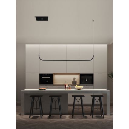 Immax NEO 07225L - LED ljusreglerad ljuskrona på textilsladd PATTINI LED/26W/230V Tuya + fjärrkontroll