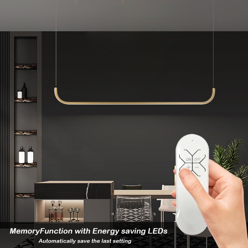 Immax NEO 07227L - LED ljusreglerad ljuskrona på textilsladd PATTINI LED/26W/230V 3000-6000K Tuya + fjärrkontroll