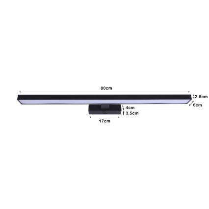 Immax NEO 07229L - LED ljusreglerad tavellampa PINNA LED/34W/230V Tuya + fjärrkontroll