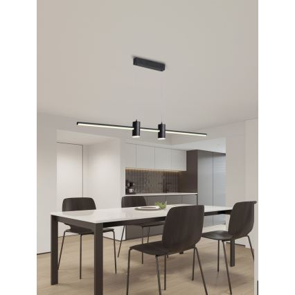 Immax NEO 07230L - LED ljusreglerad ljuskrona på textilsladd NEO LITE ESTRELAS LED/30W/230V 2700-6500K Wi-Fi Tuya + fjärrkontroll