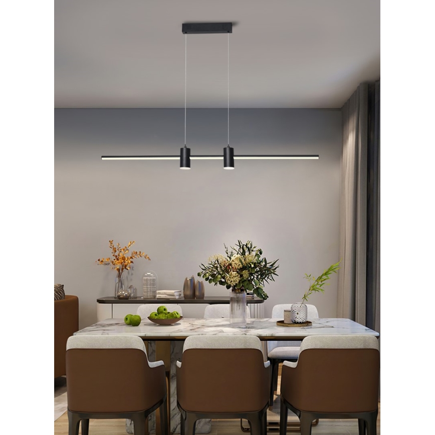 Immax NEO 07230L - LED ljusreglerad ljuskrona på textilsladd NEO LITE ESTRELAS LED/30W/230V 2700-6500K Wi-Fi Tuya + fjärrkontroll