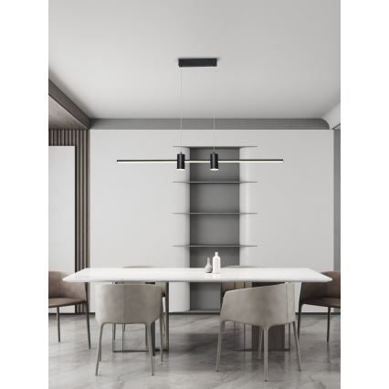 Immax NEO 07230L - LED ljusreglerad ljuskrona på textilsladd NEO LITE ESTRELAS LED/30W/230V 2700-6500K Wi-Fi Tuya + fjärrkontroll