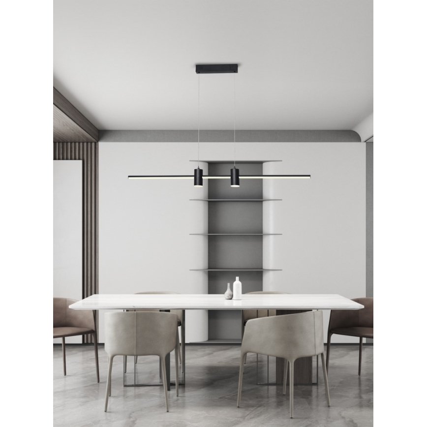 Immax NEO 07230L - LED ljusreglerad ljuskrona på textilsladd NEO LITE ESTRELAS LED/30W/230V 2700-6500K Wi-Fi Tuya + fjärrkontroll