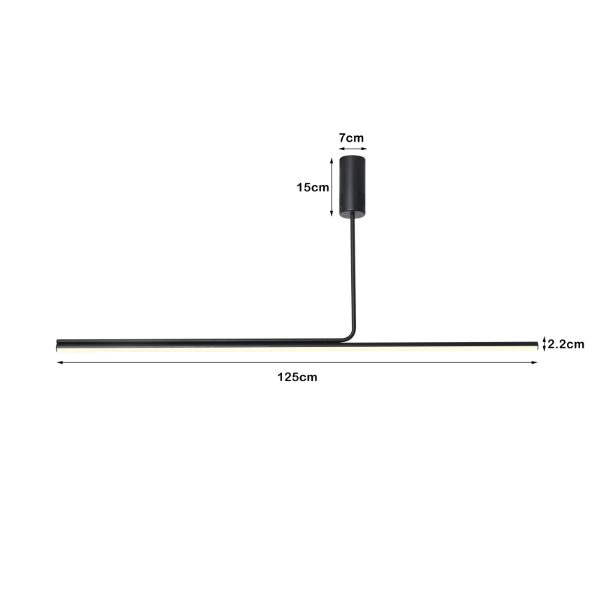 Immax NEO 07235L - LED Dimbar pendellampa NEO LITE ASTA LED/28W/230V Wi-Fi Tuya 2700-6500K + fjärrkontroll