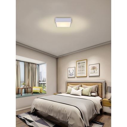 Immax NEO 07238L - LED Dimbar taklampa CANTO LED/22W/230V vit Tuya + fjärrkontroll