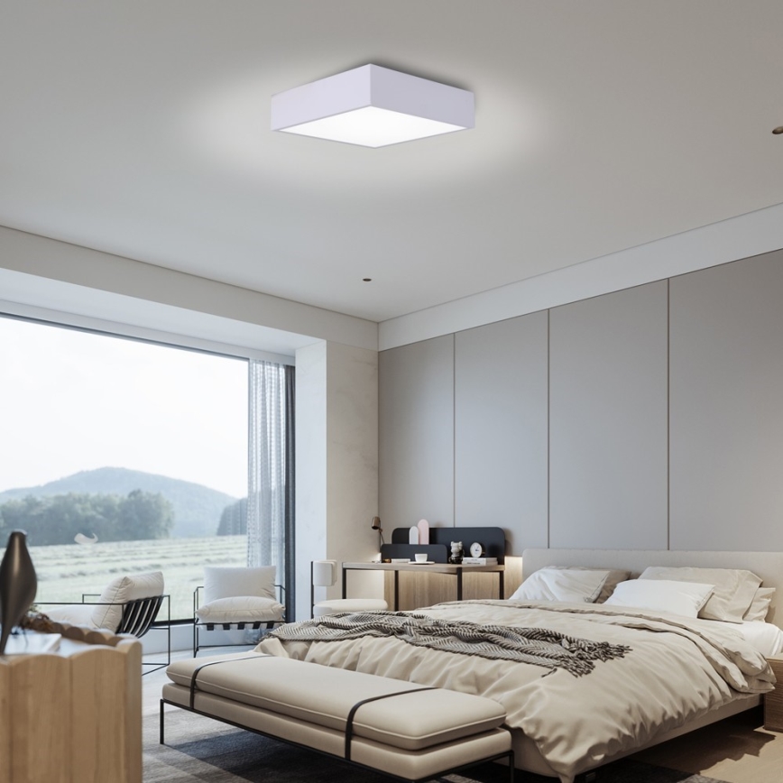 Immax NEO 07238L - LED Dimbar taklampa CANTO LED/22W/230V vit Tuya + fjärrkontroll