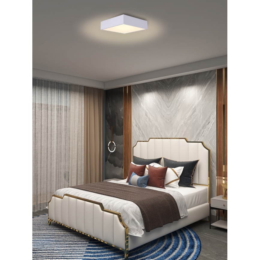 Immax NEO 07238L - LED Dimbar taklampa CANTO LED/22W/230V vit Tuya + fjärrkontroll