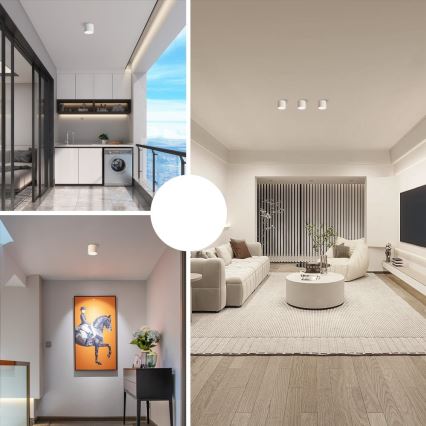 Immax NEO 07243L - LED dimbar taklampa RONDATE LED/32W/230V 16,5 cm Wi-Fi Tuya