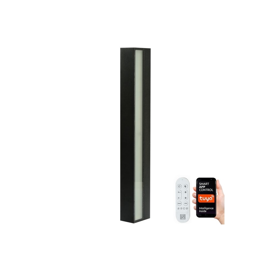 Immax NEO 07247L - LED Dimbar vägglampa utomhus LINK LED/40W/230V Wi-Fi Tuya IP44 + fjärrkontroll