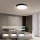 Immax NEO 07248L - LED Dimbar taklampa NEO LITE SEMPLICI LED/36W/230V 3000-6000K Wi-Fi Tuya svart + fjärrkontroll