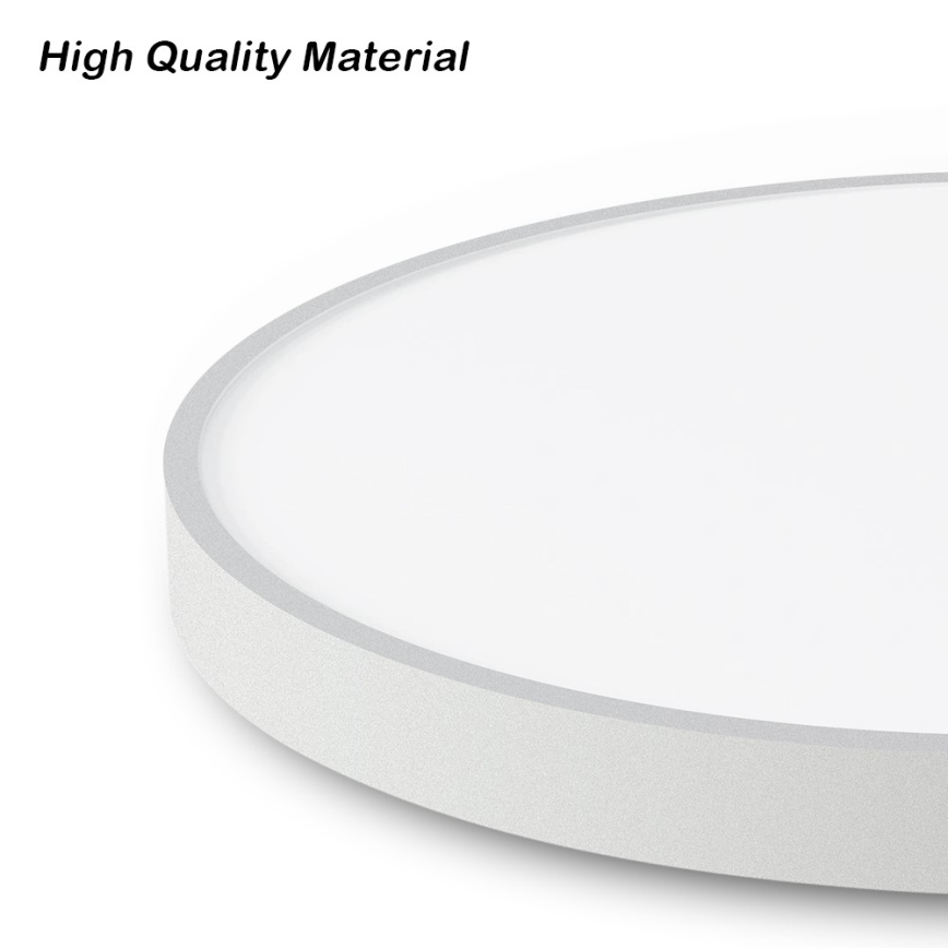 Immax NEO 07251L - LED Dimbar taklampa NEO LITE SEMPLICI LED/36W/230V 3000-6000K Wi-Fi Tuya vit + fjärrkontroll