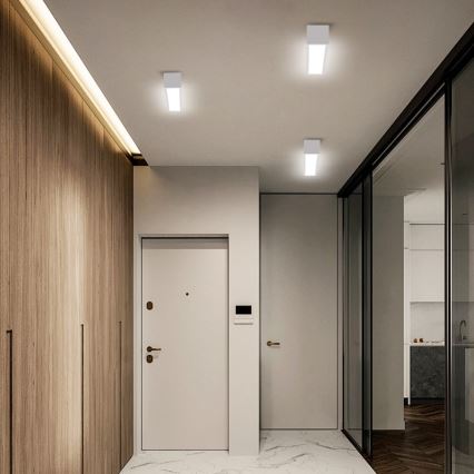 Immax NEO 07257L - LED Dimbar taklampa NEO LITE LUNGO LED/20W/230V 3000-6000K Wi-Fi Tuya vit + fjärrkontroll