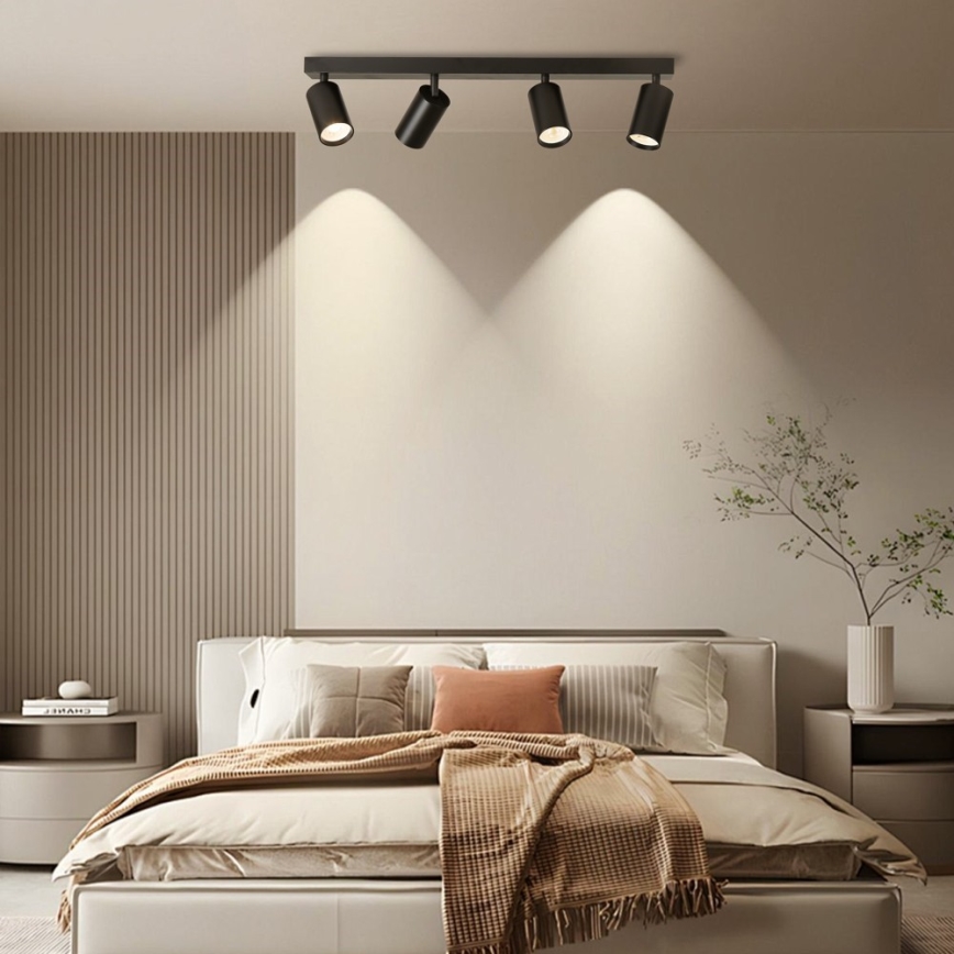 Immax NEO 07264W - LED RGB+CCT Dimbar spotlight NEO LITE PUNTO 4xGU10/6W/230V Wi-Fi Tuya