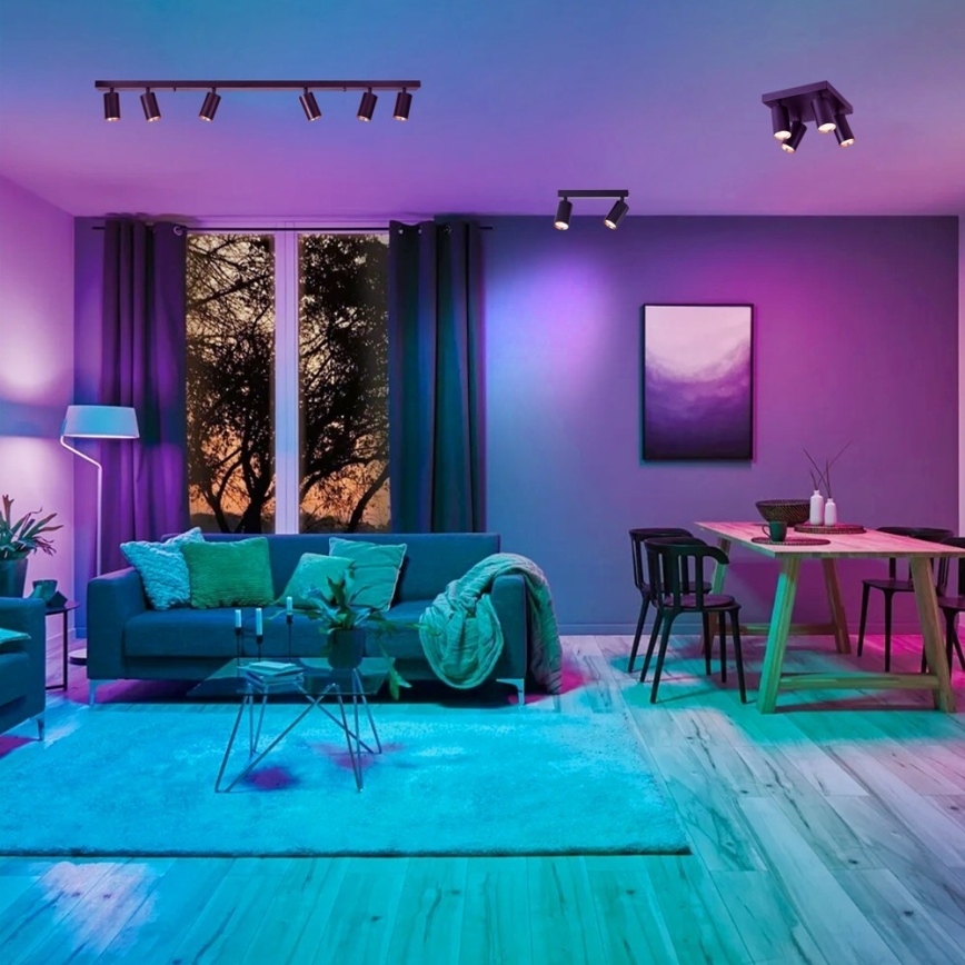 Immax NEO 07269Z - LED RGB+CCT Dimbar spotlight NEO PUNTO 6xGU10/4,8W/230V Tuya
