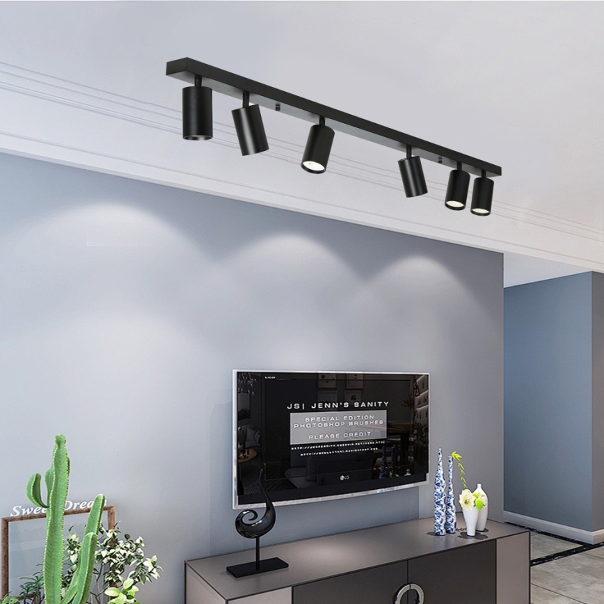 Immax NEO 07269Z - LED RGB+CCT Dimbar spotlight NEO PUNTO 6xGU10/4,8W/230V Tuya