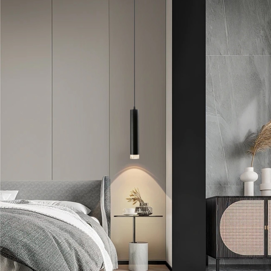 Immax NEO 07275Z - LED RGB+CCT Ljusreglerad ljuskrona på textilsladd NEO PUNTO 1xGU10/4,8W/230V Tuya