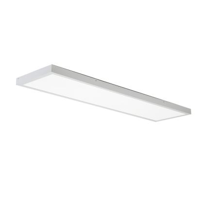 Immax NEO 07276L - LED ljusreglerad taklampa till badrum NEO LITE FRAME LED/50W/230V IP44 Wi-Fi Tuya + fjärrkontroll vit
