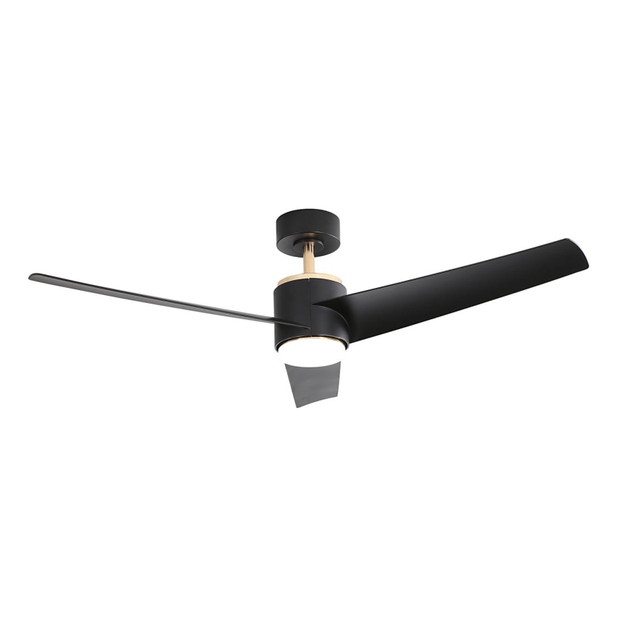 Immax NEO 07280L - LED Dimbar takfläkt BEAUTY LED/18W/230V Wi-Fi Tuya svart + fjärrkontroll