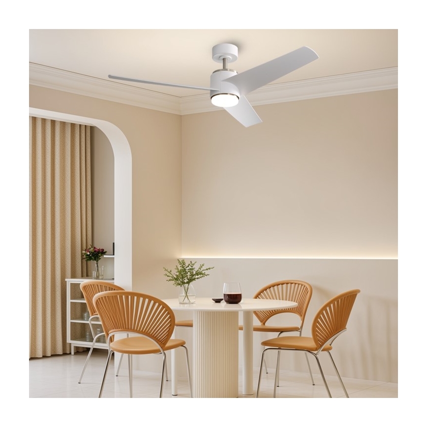 Immax NEO 07282L - LED+CCT Dimmbar takfläkt BEAUTY LED/18W/230V 3000/4000/6000K Wi-Fi Tuya + fjärrkontroll