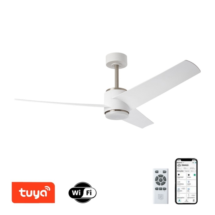 Immax NEO 07282L - LED+CCT Dimmbar takfläkt BEAUTY LED/18W/230V 3000/4000/6000K Wi-Fi Tuya + fjärrkontroll