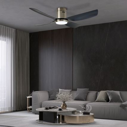 Immax NEO 07282L - LED+CCT Dimbar takfläkt PURE LED/24W/230V 3000/4000/6000K Wi-Fi Tuya + fjärrkontroll