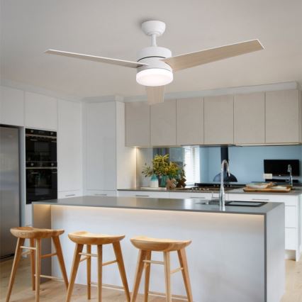 Immax NEO 07284L - LED+CCT dimbar takfläkt VARIABLE LED/24W/230V 3000/4000/6000K Wi-Fi Tuya Ø 132 cm + fjärrkontroll