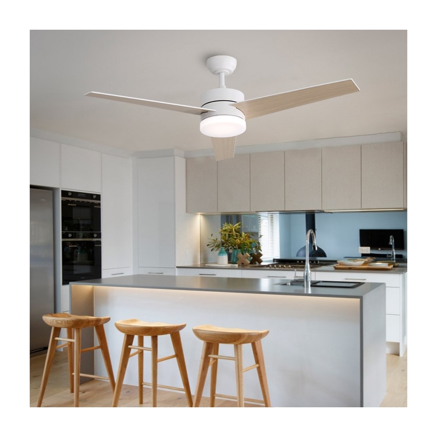 Immax NEO 07284L - LED+CCT dimbar takfläkt VARIABLE LED/24W/230V 3000/4000/6000K Wi-Fi Tuya Ø 132 cm + fjärrkontroll