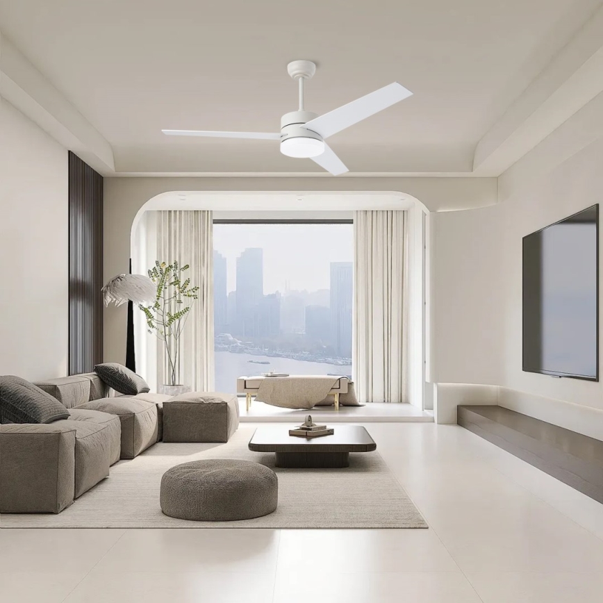 Immax NEO 07284L - LED+CCT dimbar takfläkt VARIABLE LED/24W/230V 3000/4000/6000K Wi-Fi Tuya Ø 132 cm + fjärrkontroll