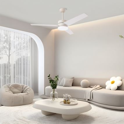 Immax NEO 07284L - LED+CCT dimbar takfläkt VARIABLE LED/24W/230V 3000/4000/6000K Wi-Fi Tuya Ø 132 cm + fjärrkontroll