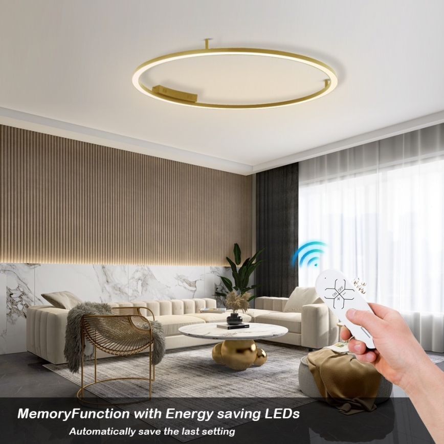 Immax NEO 07290-120G - LED+CCT dimbar takarmatur FINO LED/55W/230V 2700-6500K Tuya diam. 120 cm + fjärrkontroll
