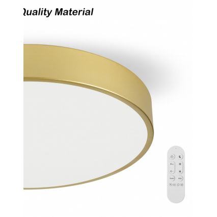 Immax NEO 07292L - LED+CCT Dimmbar takarmatur SEMPLICI LED/36W/230V 2700-6500K Ø 40 cm + fjärrkontroll