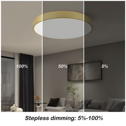 Immax NEO 07293L - LED+CCT Dimbart takarmatur SEMPLICI LED/60W/230V 2700-6500K Ø 60 cm + fjärrkontroll
