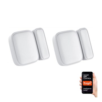 Immax NEO 07511L - KIT 2x Window och door magnetisk sensor SMART Zigbee Tuya