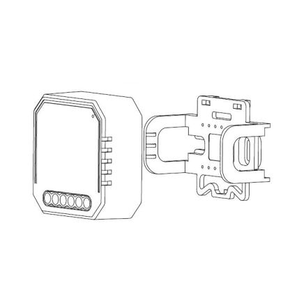 Immax NEO 07521L - Smart fjärrkontroll with consumption measurement V6 1-knapp Tuya
