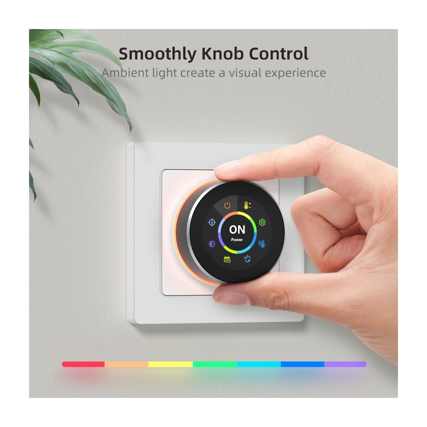 Immax NEO 07534L - Termostat för golvvärme SMART 230V/3A Wi-Fi Tuya