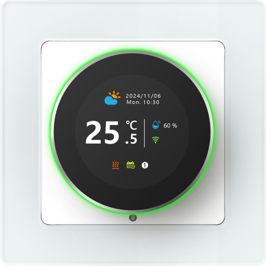 Immax NEO 07534L - Termostat för golvvärme SMART 230V/3A Wi-Fi Tuya