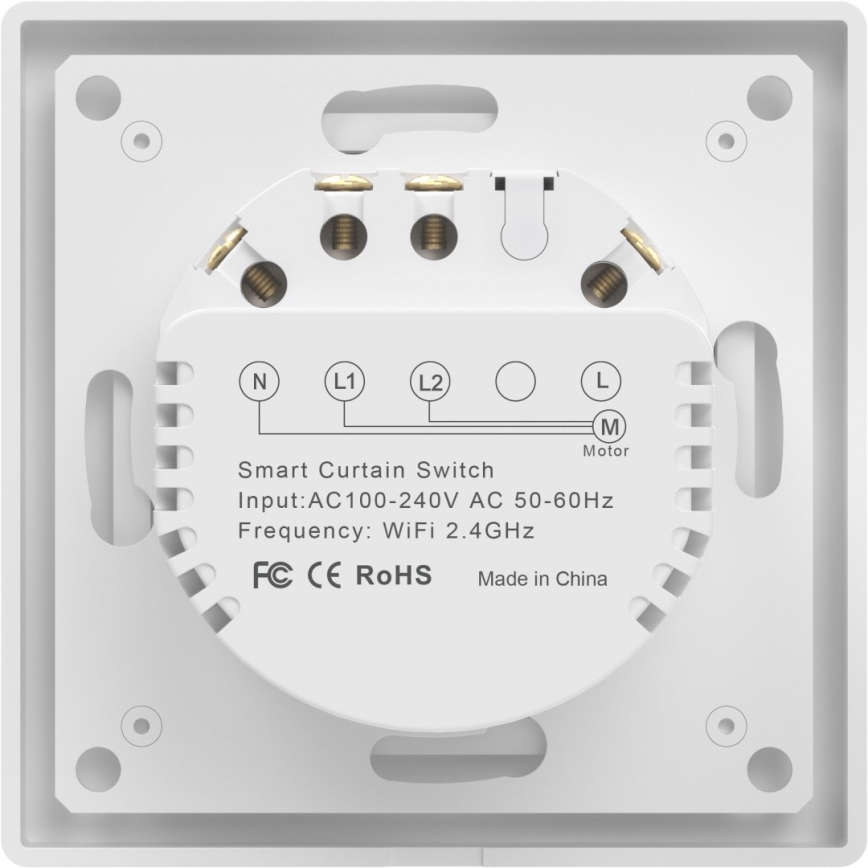 Immax NEO 07540L - Smart strömbrytare för styrning av persienner och rullgardiner 230V Wi‑Fi Tuya
