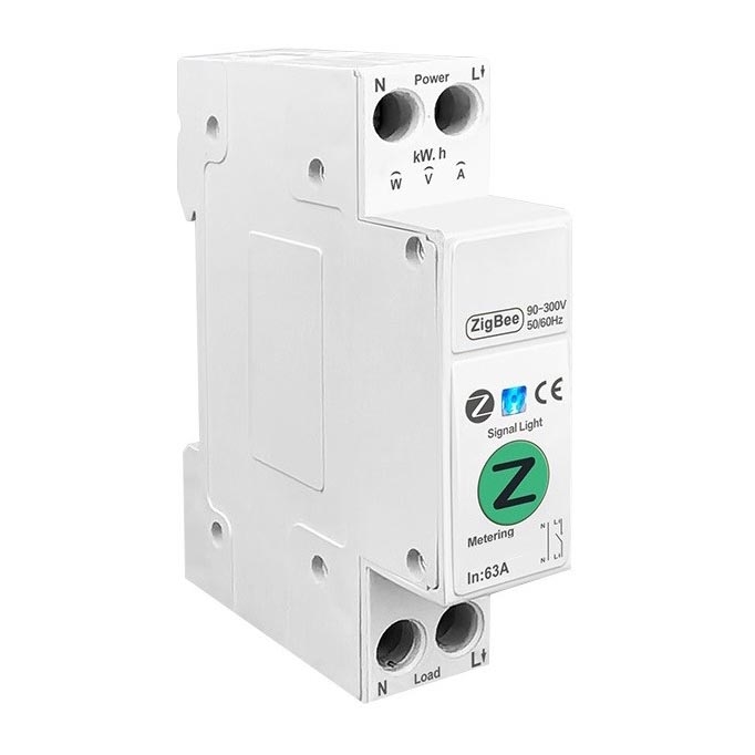 Immax NEO 07573L - Smart strömbrytare 1-fas 1-63A Tuya