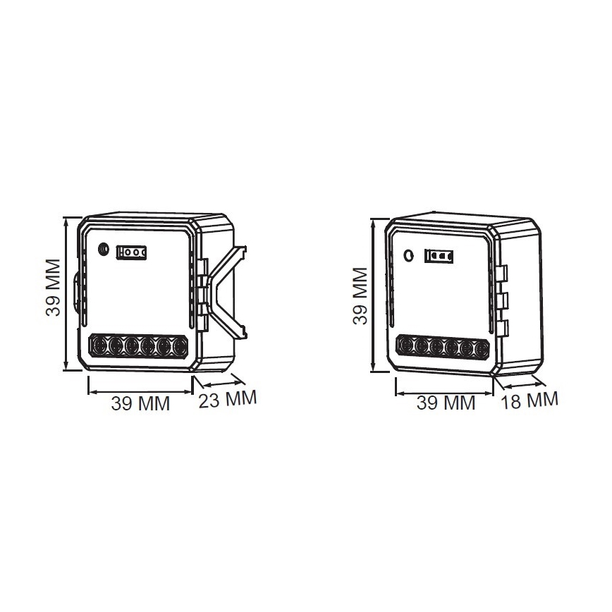 Immax Neo 07580L - Intelligenta styrenheter för styrning av persienner och fönsterluckor Tuya