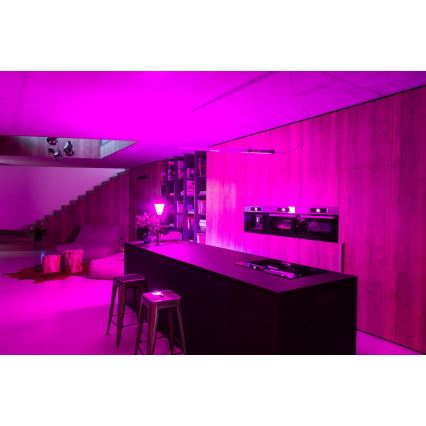 Immax NEO 07712CDO - KIT 3x LED RGB+CCT Ljusreglerad glödlampa E27/9W/230V Wi-Fi Tuya + fjärrkontroll
