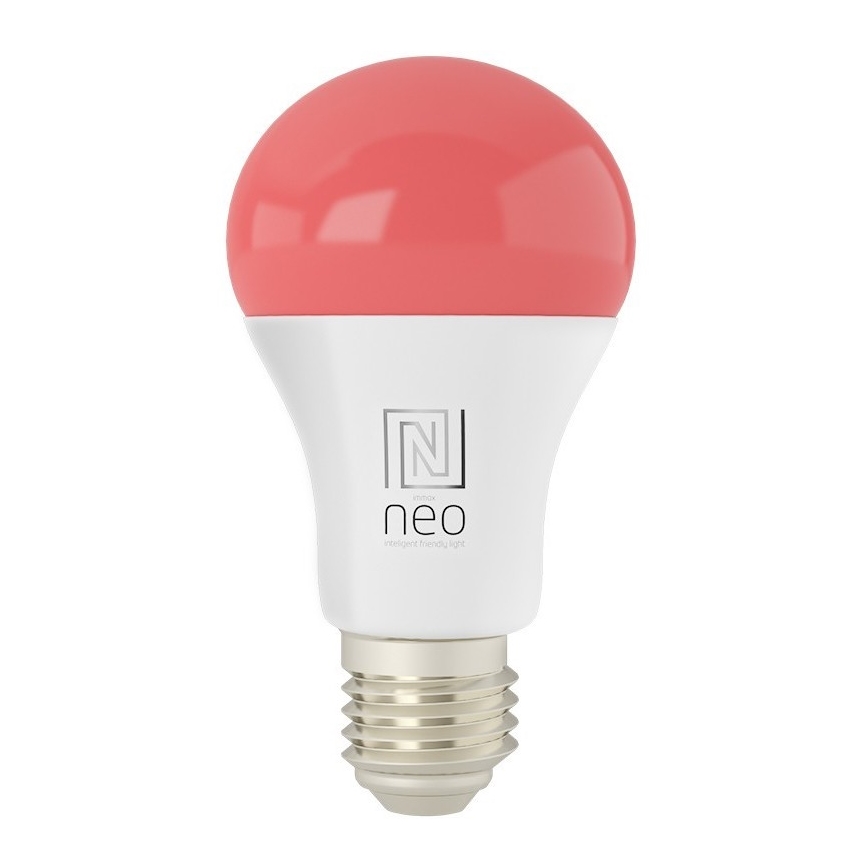 Immax NEO 07712CDO - KIT 3x LED RGB+CCT Ljusreglerad glödlampa E27/9W/230V Wi-Fi Tuya + fjärrkontroll
