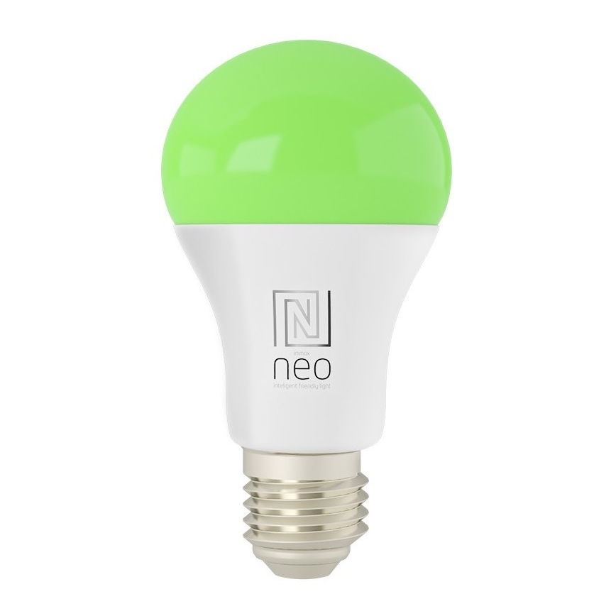 Immax NEO 07712CDO - KIT 3x LED RGB+CCT Ljusreglerad glödlampa E27/9W/230V Wi-Fi Tuya + fjärrkontroll