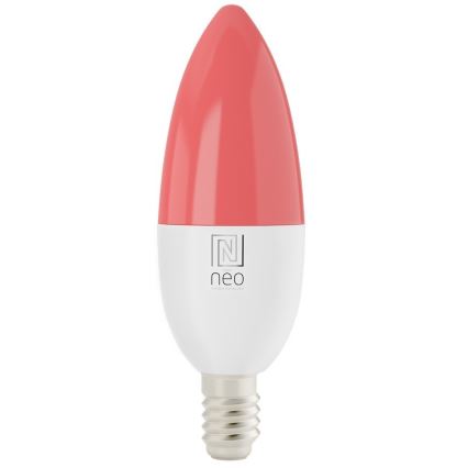 Immax NEO 07716CDO - KIT 3x LED RGB+CCT Ljusreglerad glödlampa E14/6W/230V Wi-Fi Tuya + fjärrkontroll