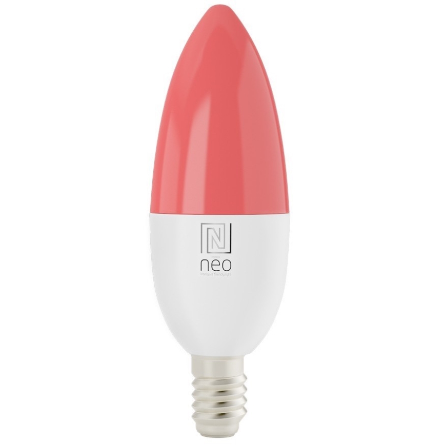 Immax NEO 07716CDO - KIT 3x LED RGB+CCT Ljusreglerad glödlampa E14/6W/230V Wi-Fi Tuya + fjärrkontroll