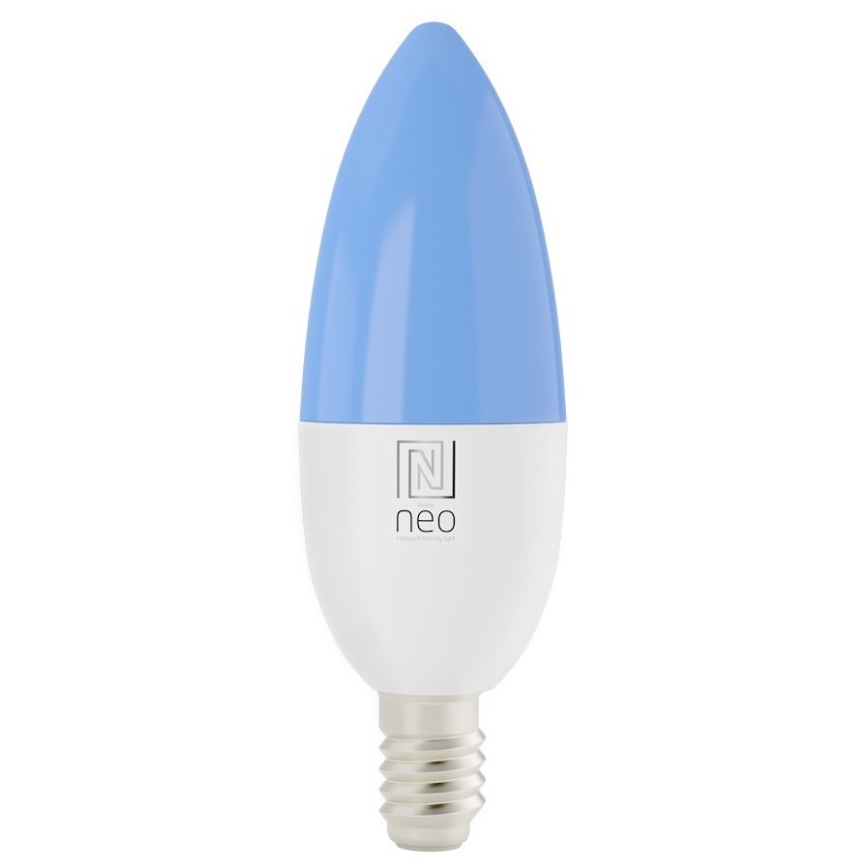 Immax NEO 07716CDO - KIT 3x LED RGB+CCT Ljusreglerad glödlampa E14/6W/230V Wi-Fi Tuya + fjärrkontroll