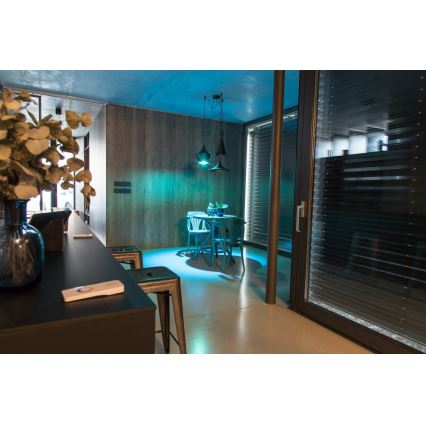 Immax NEO 07716L - LED RGB+CCT Ljusreglerad glödlampa E14/5,5W/230V 2700K Wi-Fi Tuya