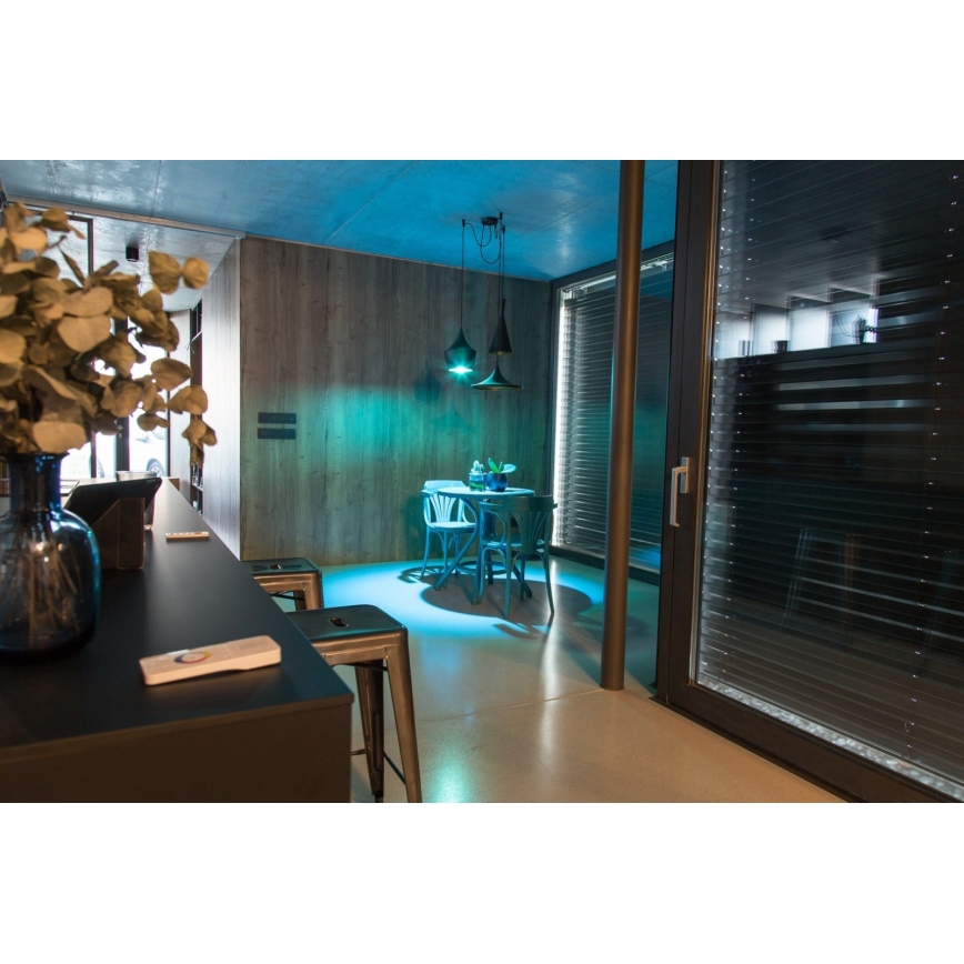 Immax NEO 07716L - LED RGB+CCT Ljusreglerad glödlampa E14/5,5W/230V 2700K Wi-Fi Tuya