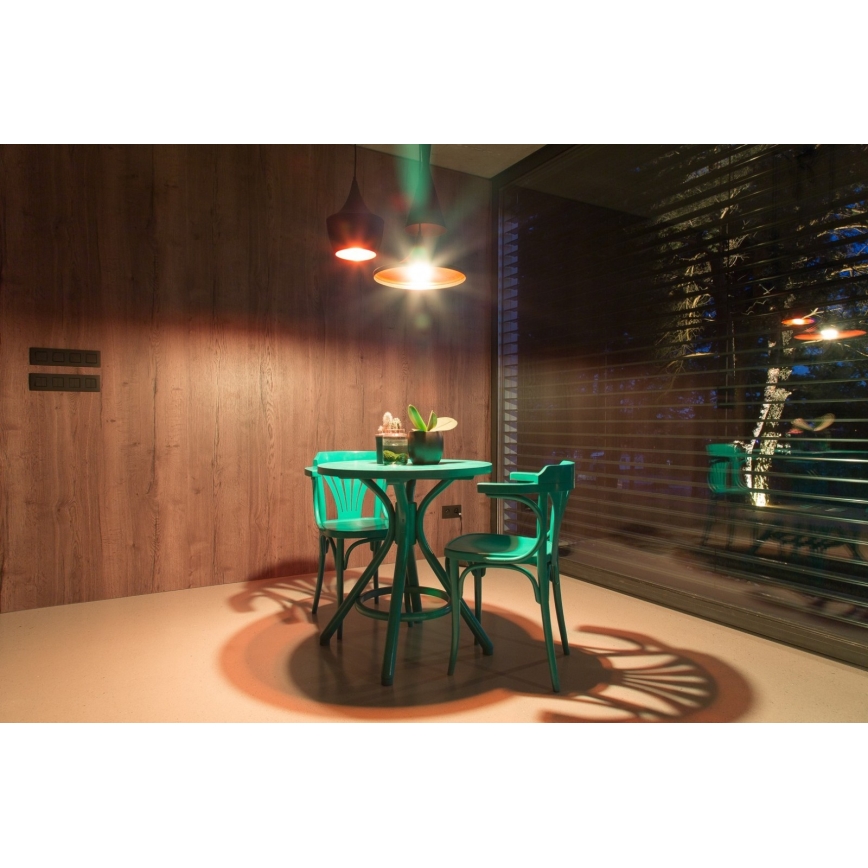 Immax NEO 07716L - LED RGB+CCT Ljusreglerad glödlampa E14/5,5W/230V 2700K Wi-Fi Tuya
