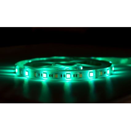 Immax NEO 07726L - LED RGB+CCT Dimbar remsa NEO LITE LED/24W/230V 5 m IP65 MUSIC Wi-Fi Tuya + fjärrkontroll